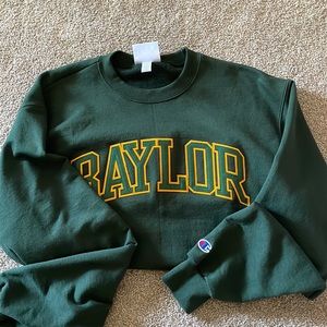 NWOT STITCHED BAYLOR CHAMPION CREWNECK
